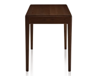 Bureau design en chêne teinte marron foncé L120 cm