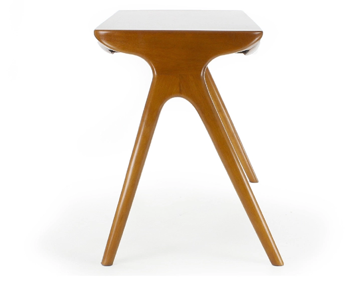 Escritorio escandinavo modelo grande madera tinte cerezo L115 cm