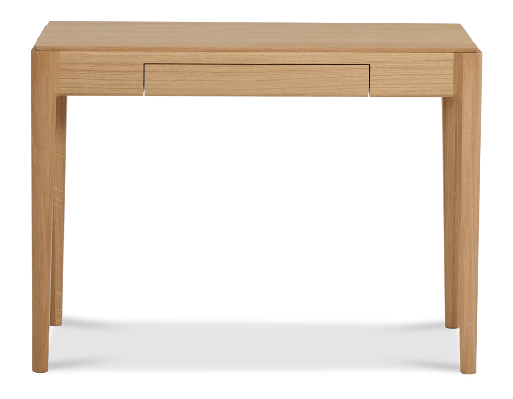 Bureau design en chêne teinte naturelle L120 cm