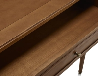 Antique Louis XVI style desk wooden top L80 cm