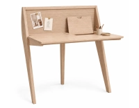 Bureau design en chêne teinte naturelle