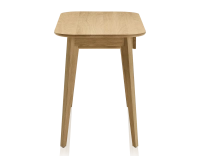 Bureau scandinave en chêne teinte naturelle L120 cm