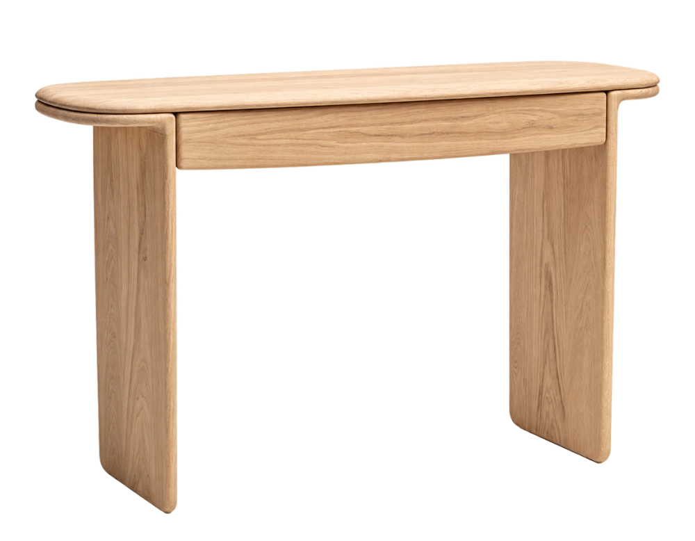 Escritorio de diseño SUPER PARENT teinte naturelle L120xP40 cm