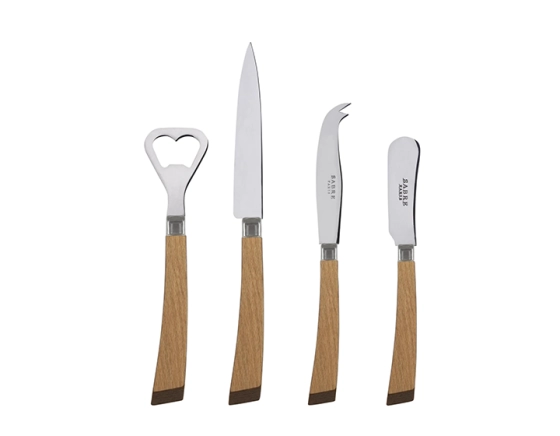 Set apéro en bois stratifié