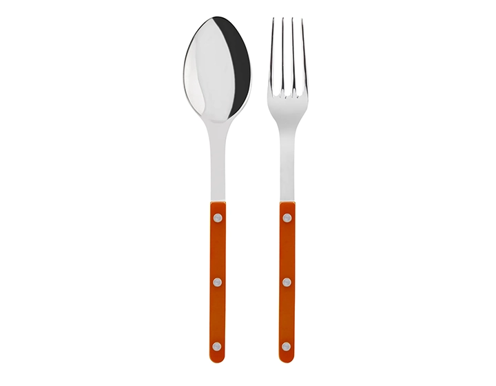 Orange serving covers