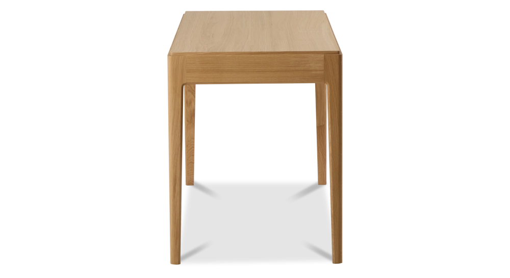 Bureau design en chêne teinte naturelle L80 cm