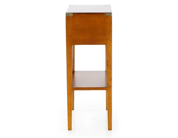 Table de chevet marine bois teinte merisier