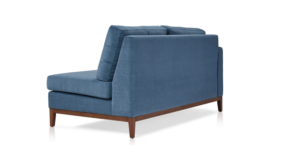 Módulo izquierdo 2,5 plazas tejido vaquero azul