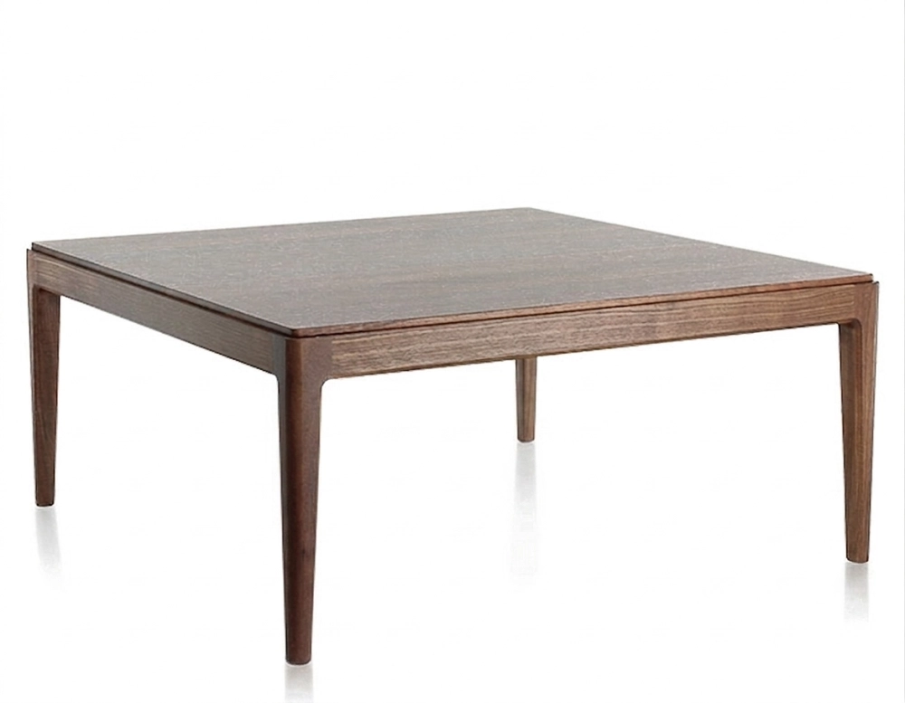 SUPER PARENT coffee table teinte naturelle 100x100 cm