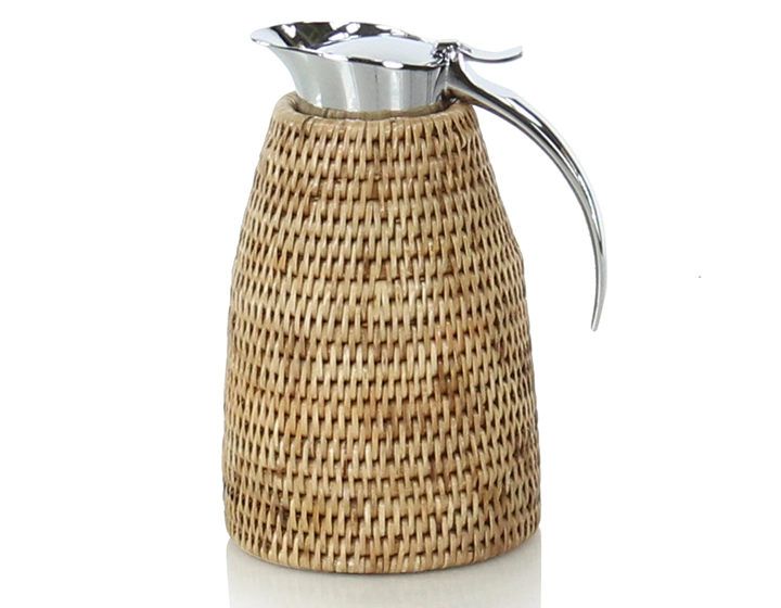 Termo de ratán natural 0,6 litros