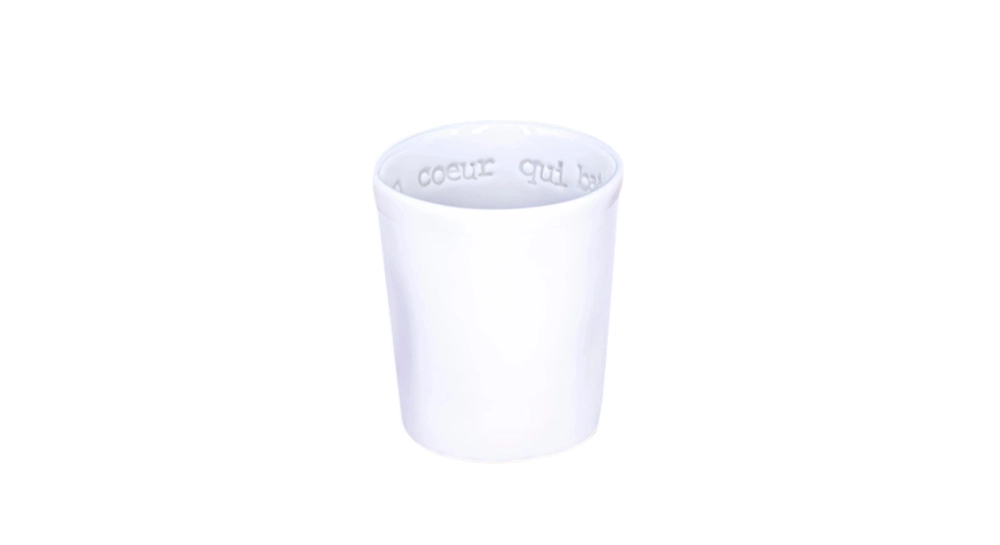 Taza de café con mensaje