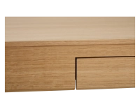 Bureau design en chêne teinte naturelle L80 cm
