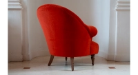 Silla de oficina con ruedas asiento de tejido verde caqui claro