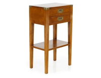 Table de chevet marine bois teinte merisier