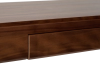 Bureau design en noyer teinte naturelle L150 cm
