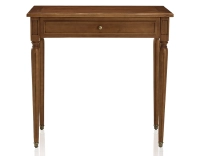 Antique Louis XVI style desk wooden top L80 cm