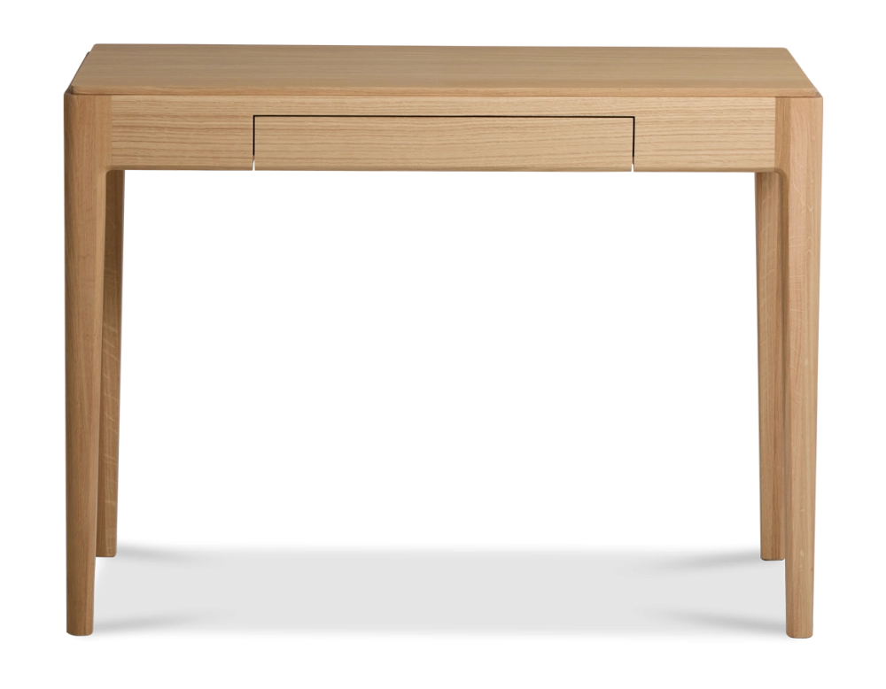 Bureau design en chêne teinte naturelle L100 cm