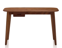 Bureau scandinave en noyer teinte naturelle L120 cm