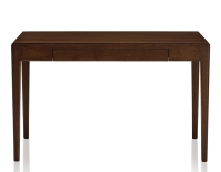 Bureau design en chêne teinte marron foncé L120 cm